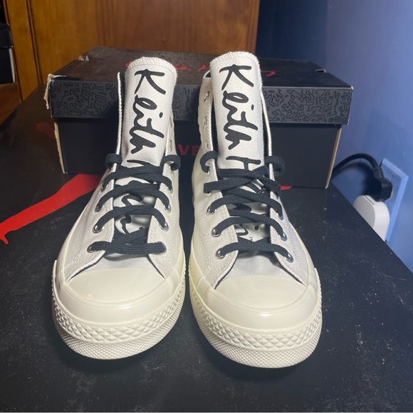 Converse Chuck Taylor All-Star 70 Hi x Keith Harring ‘Egret’ 2021 - Picture 2 of 16